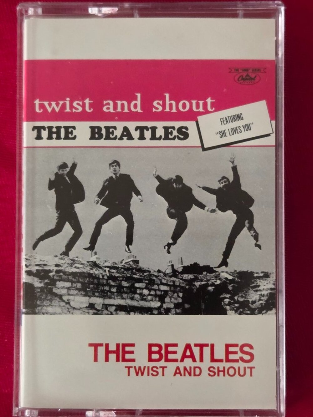 VINTAGE 1986, CANADIAN RELEASE, THE BEATLES, TWIST AND SHOUT CASSETTE!!!